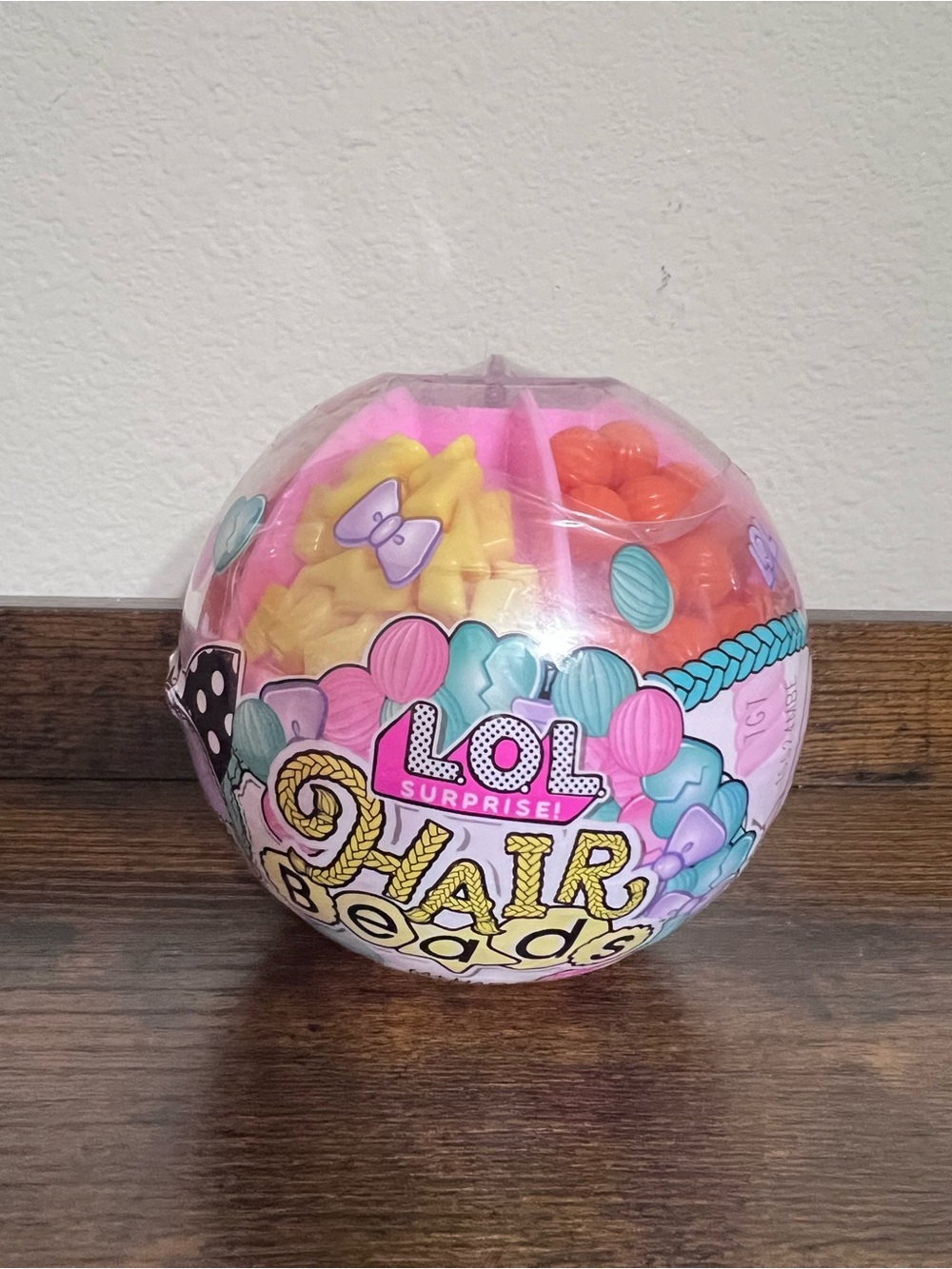L.O.L. Surprise! Hair Beads Toy - Pink, Yellow & Orange